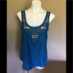 LOFT Beaded Tank Top